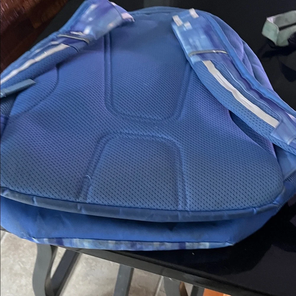 High Sierra Blue and Purple Pattern Backpack